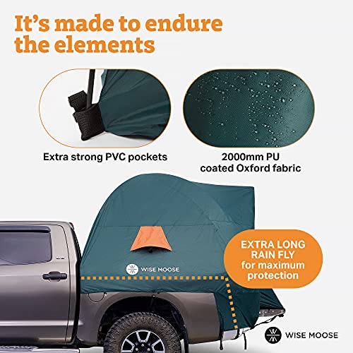 Truck Bed Tent for 6.2-6.5 ft Truck Bed with Carry Bag U469803