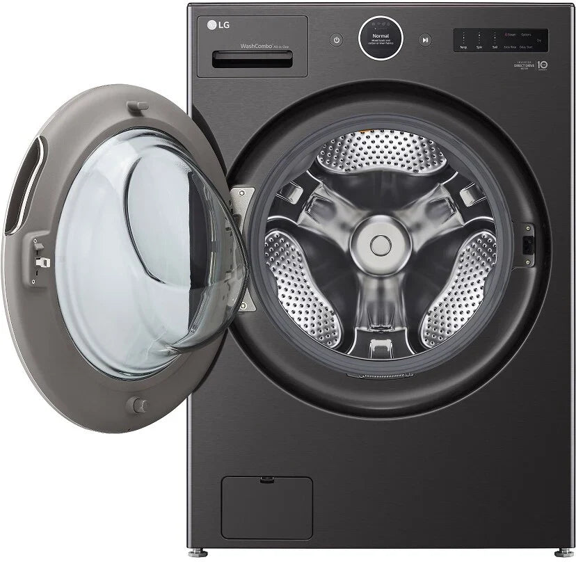 5 Cu. Ft. Black Steel Front Load Washer/Dryer Combo Z664
