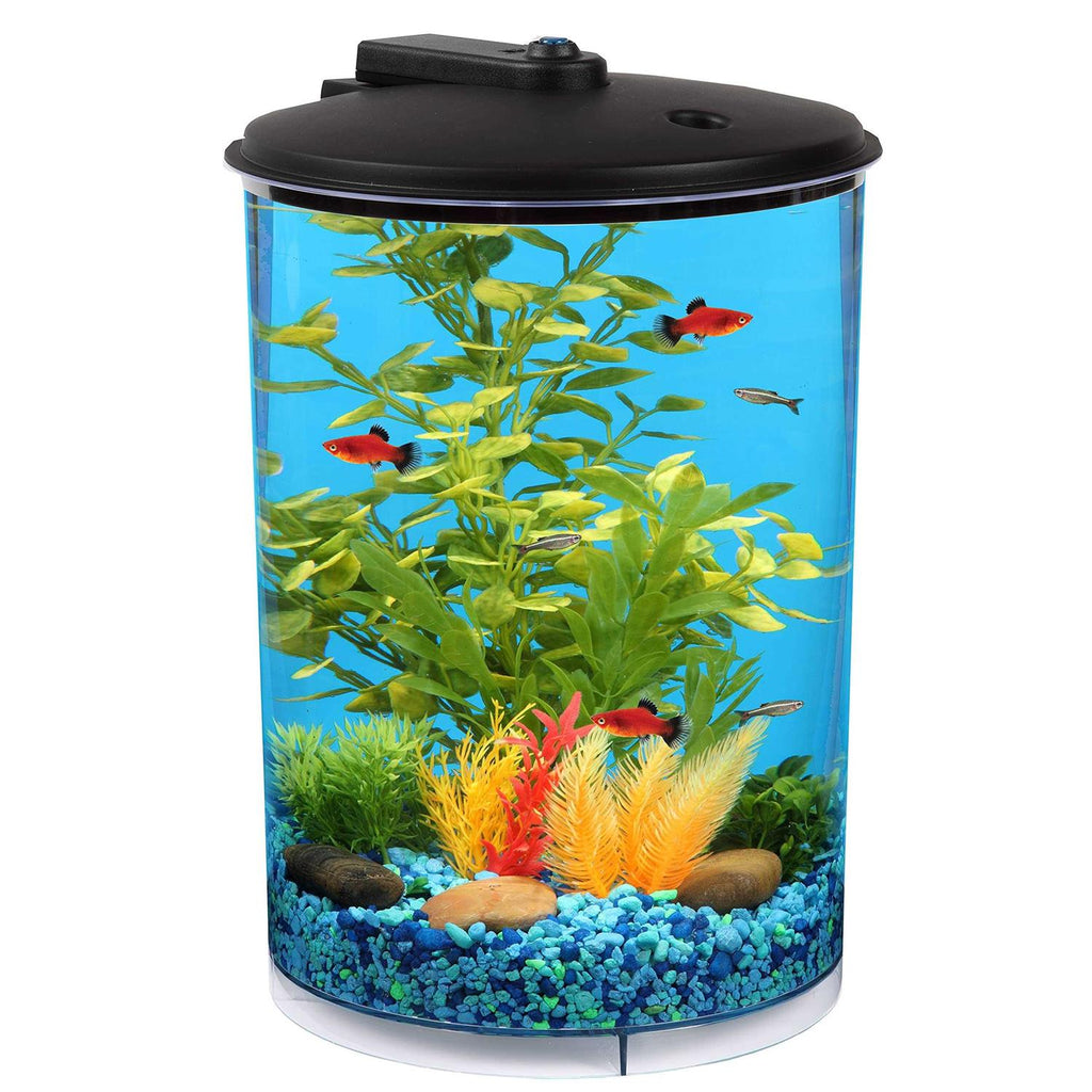 3-Gallon Aquarium with LED Lighting and Power Filter P510087