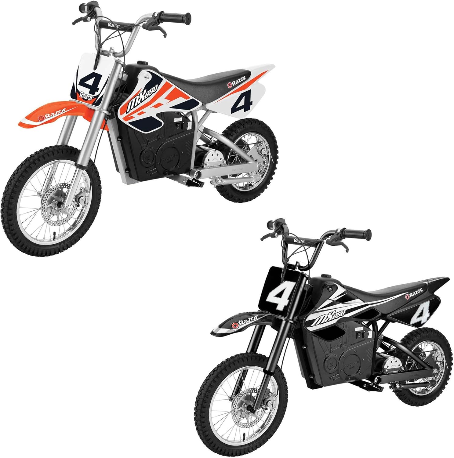 Orange Electric Motocross Motorcycle Dirt Bike U350