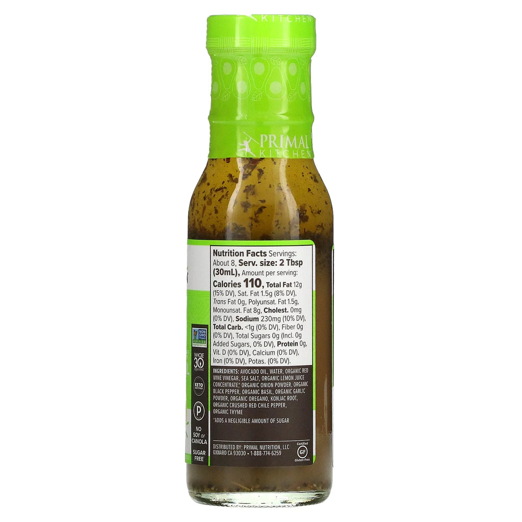 Italian Dressing & Marinade with Avocado Oil, 8 fl oz N5200