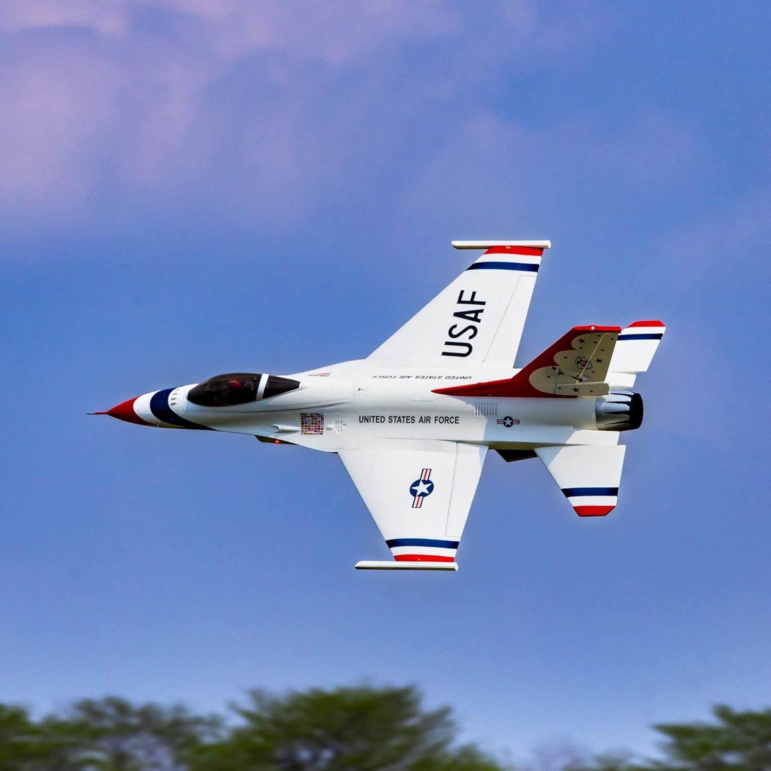 F-16 Thunderbirds 80mm EDF BNF Basic RC Airplane X29646