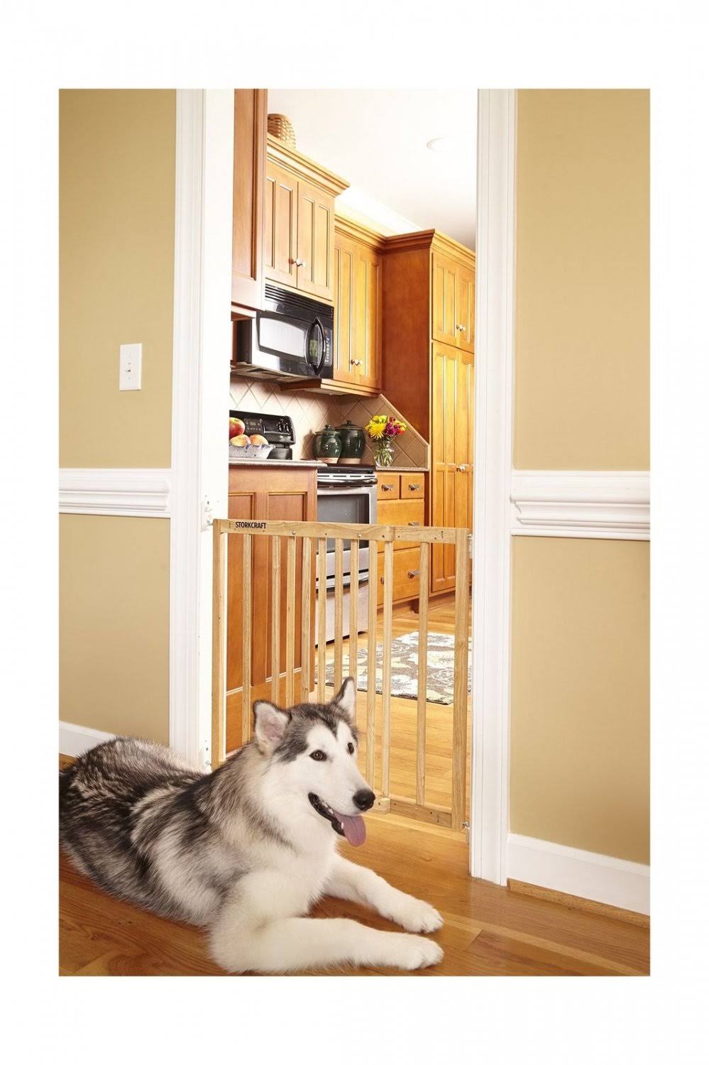 Natural Wooden Safety Gate J1526