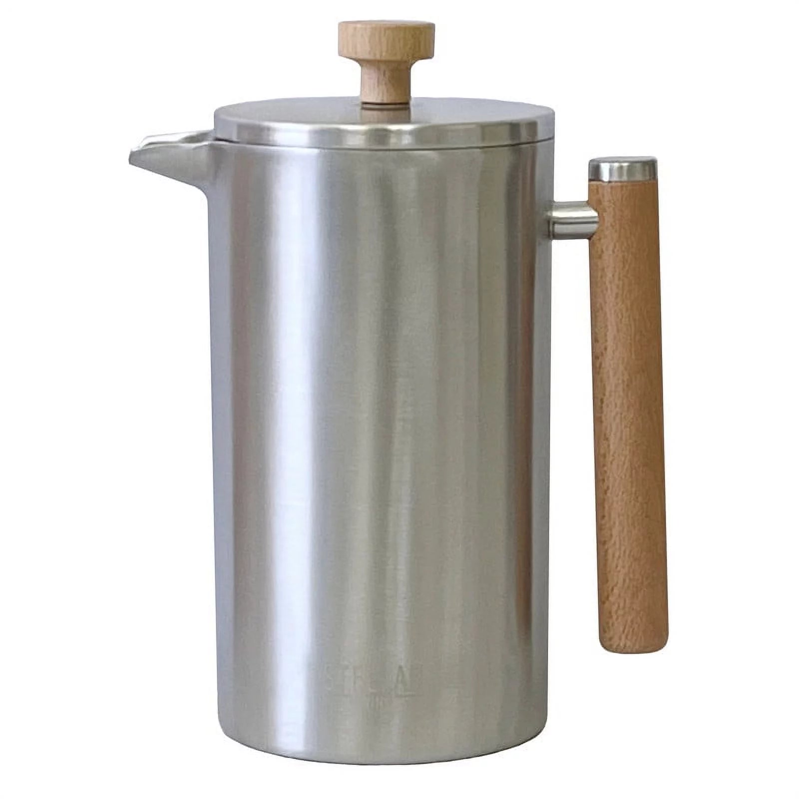 Silver 2 Cup French Press Coffee Maker L999