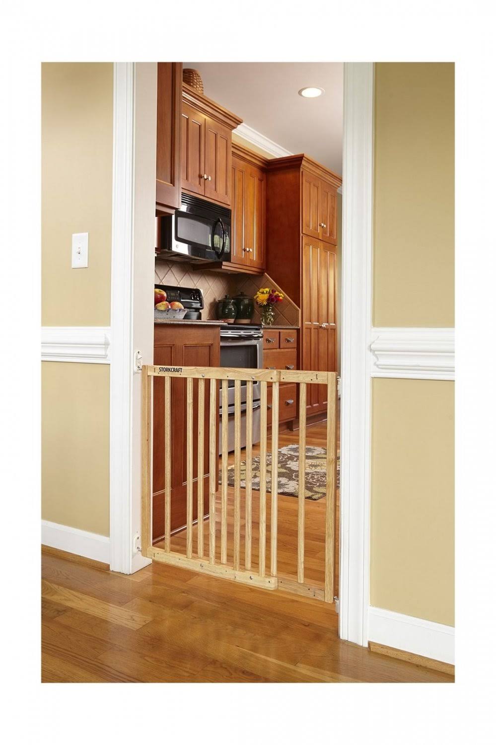 Natural Wooden Safety Gate J1526