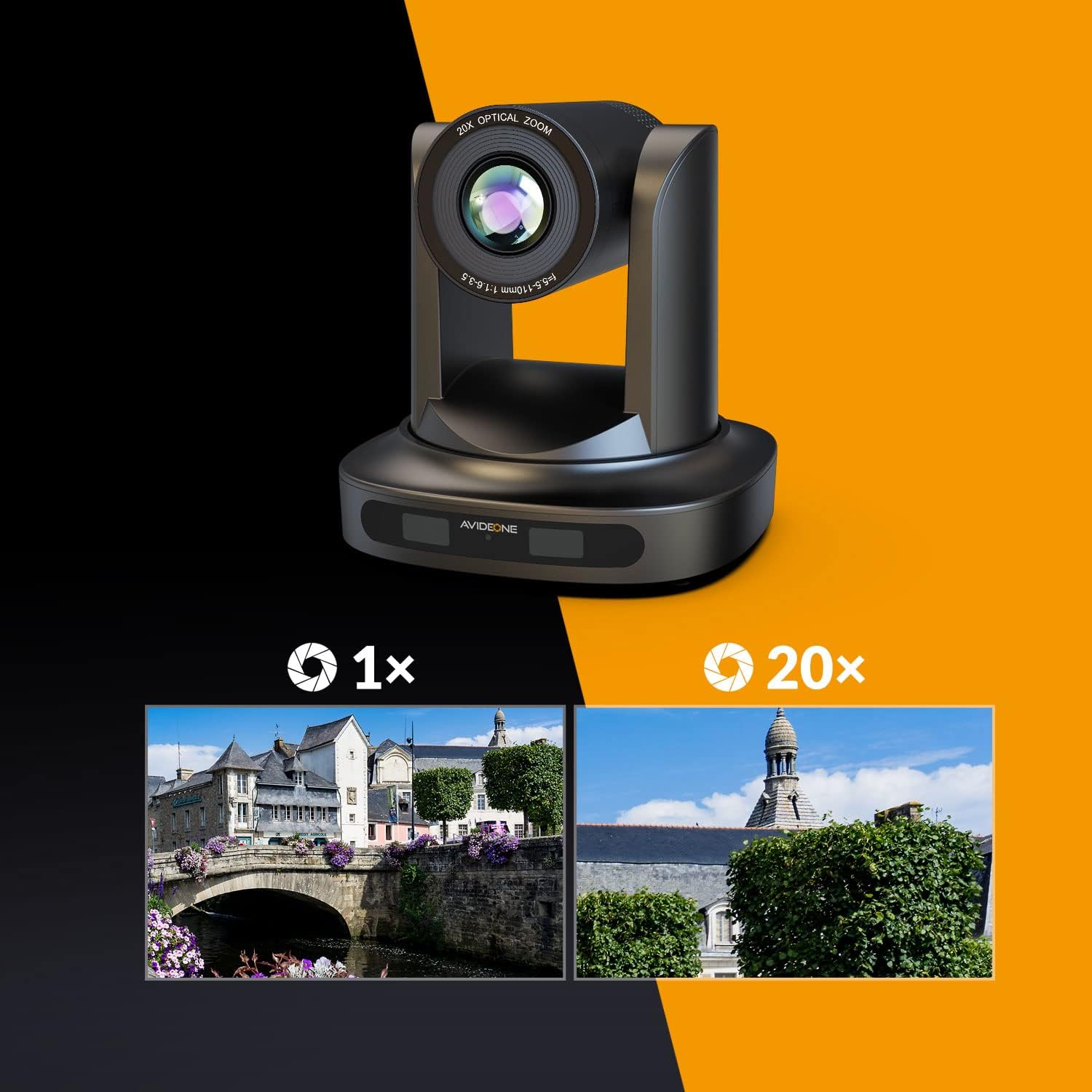 PTZ Camera 20x Optical Zoom HDMI 3G-SDI 1080P 60Fps IP Live Streaming W94156