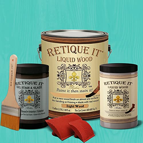 Gel Stain Liquid Wood Kits (1x Reg, Rustic Finish) H436118