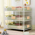 White Full Over Full Over Full Triple Bed I515