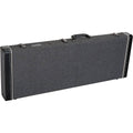 Black Tweed Wood Electric Guitar Case Q17381