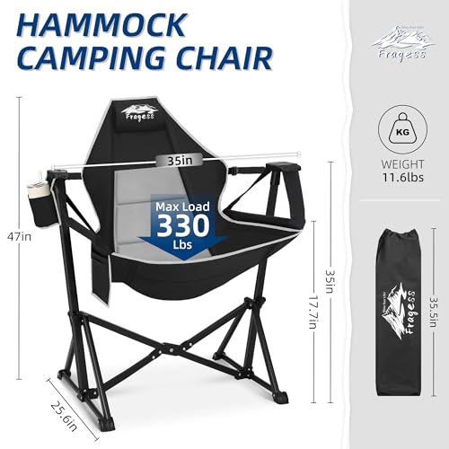 Portable Folding Hammock Chair with Adjustable Back T93868