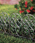 Black/Gray Iron Garden Edging I719900