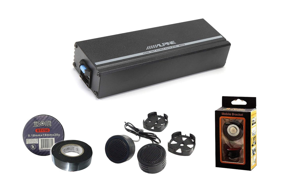 Compact 4-Channel Car Amplifier 45 watts RMS X 4 W757