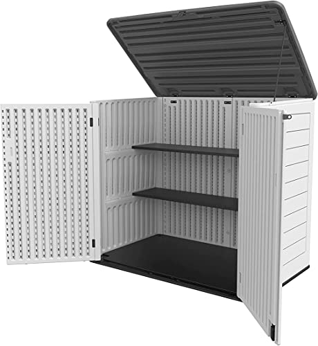 47 Cu.ft Resin Outdoor Storage Cabinet J48428
