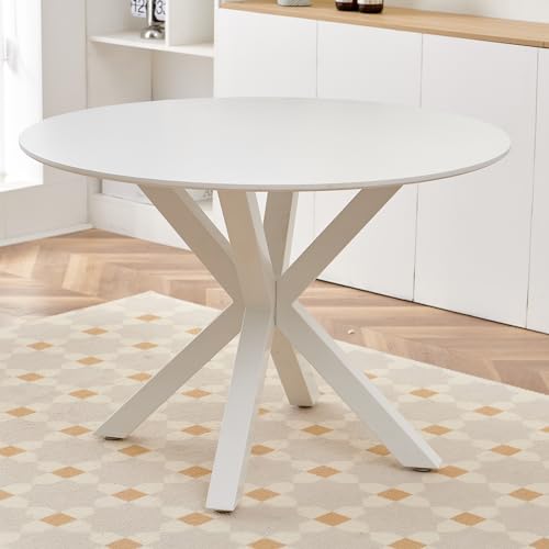 42" Faux Wood Round Dining Table C199