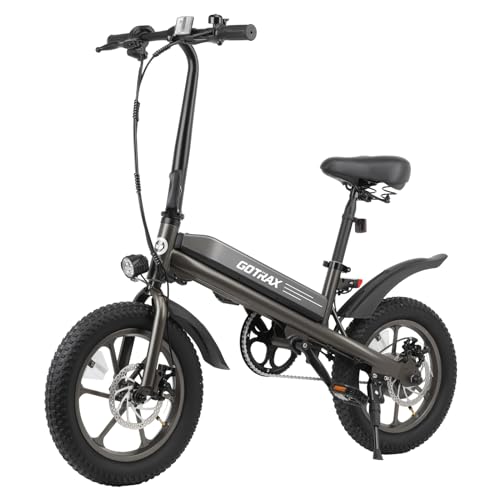 16x3.0 Fat Tire Folding Electric Bike with Removable Battery X7799