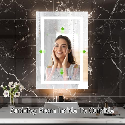 Lighted Medicine Cabinet with Mirror, 24" x 36" LED N396