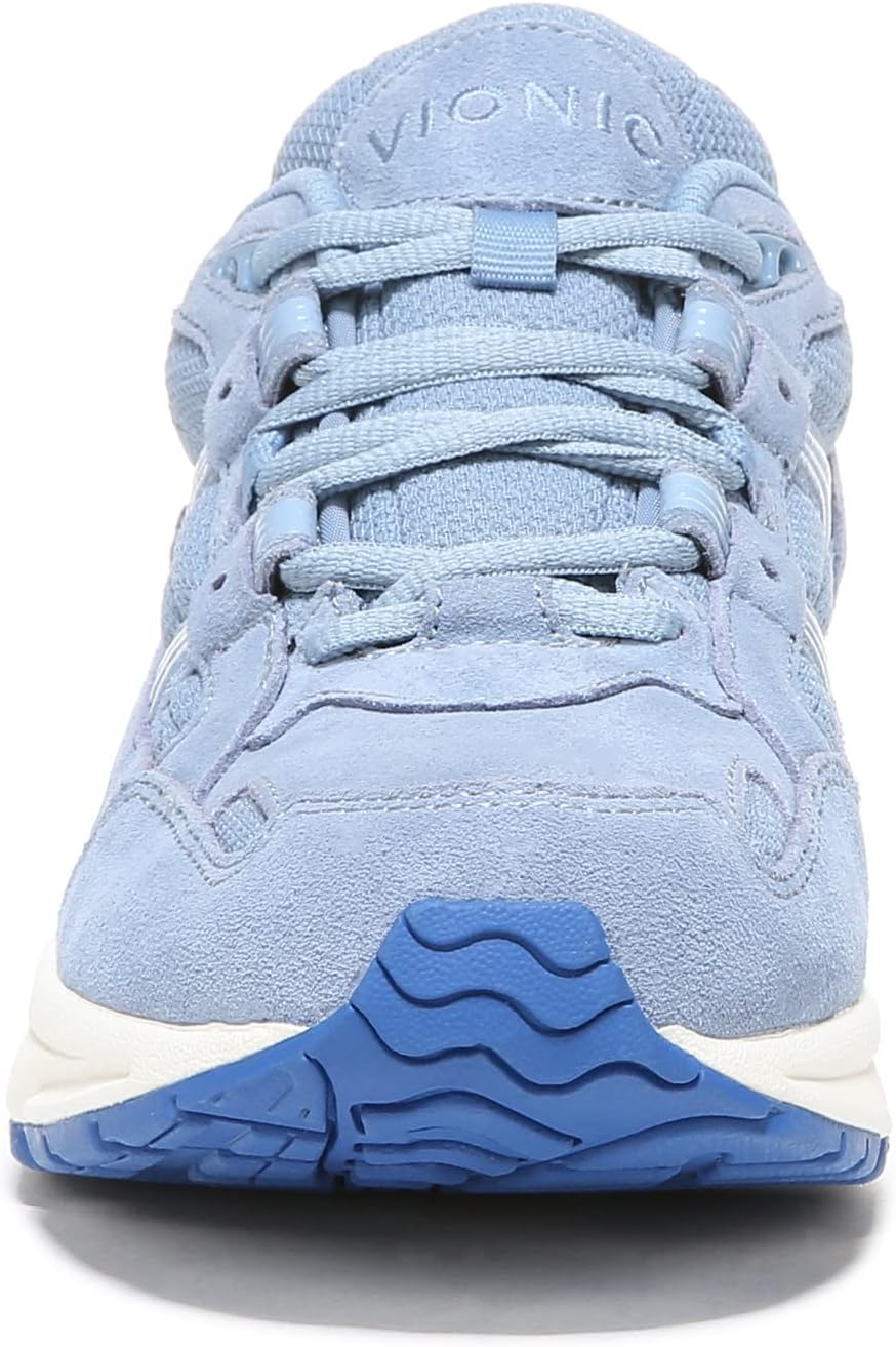 Women's Classic Walker Comfort Sneaker Blue Shadow Suede 6 Medium P464