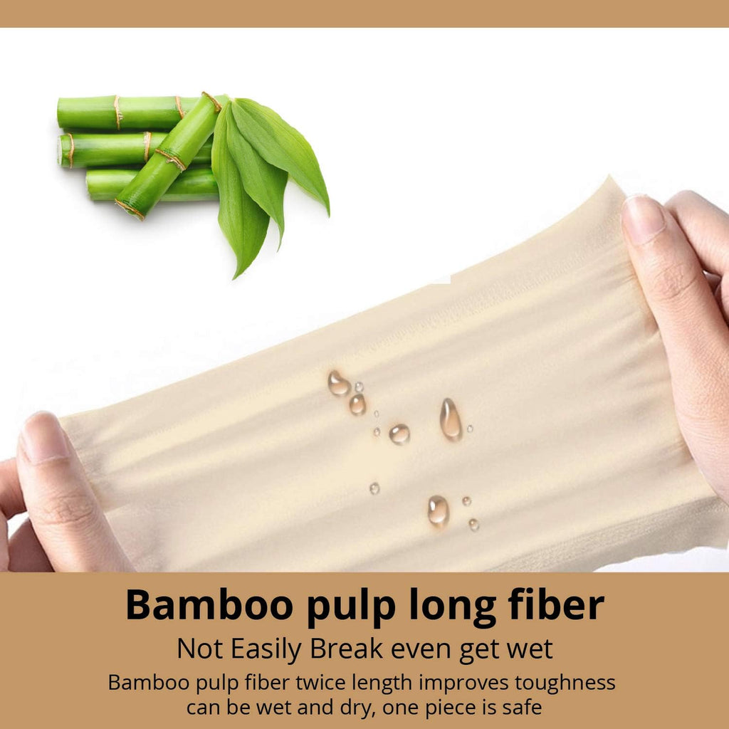 40 Mega Rolls Bamboo Toilet Paper, 10000 Sheet Count W514955