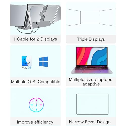 15.6inch FHD 1080P USB C HDMI IPS Portable Monitor with Smart Cover K3926