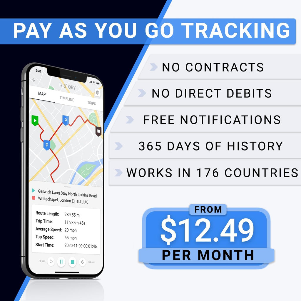 Hard-Wired GPS Tracker for Vehicles Y6016