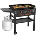 Black 2-Burner 28” Propane Griddle B404