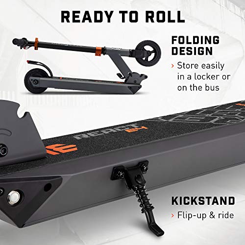 Electric Kids Scooter with Aluminum Handlebars and Frame, Rear Foot Brake V9548