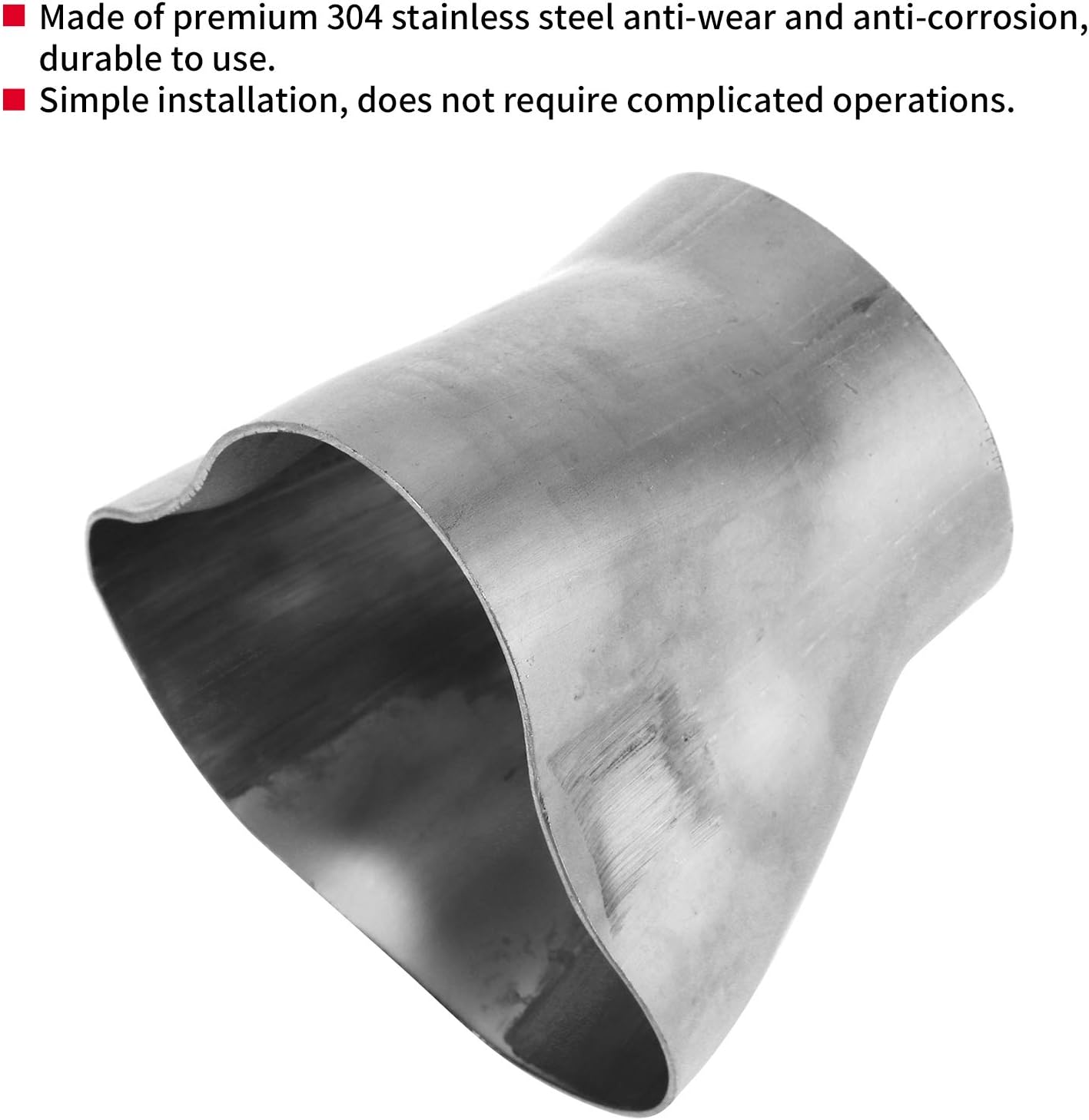 3-into-1 Stainless Steel Header Collector L920