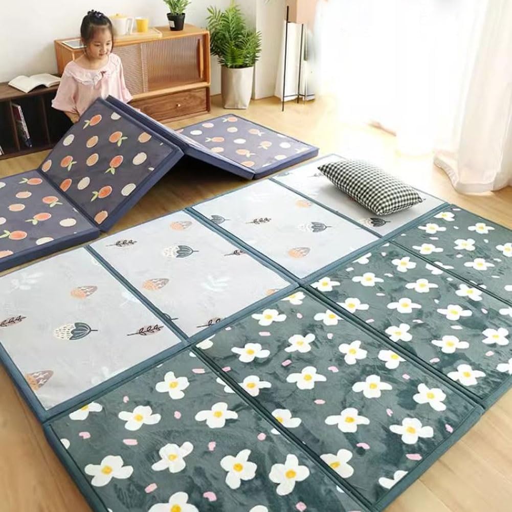 Green 4-fold Tatami Mattress 65x180 cm Y1774