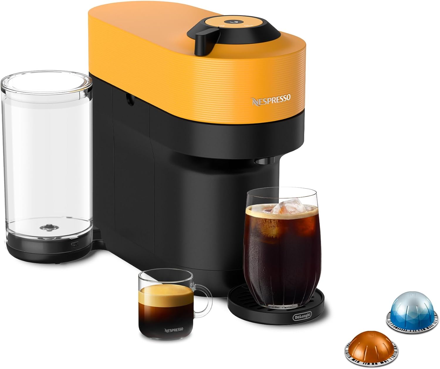 Mango Yellow Coffee and Espresso Machine O77441