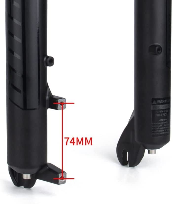 1-1/8" Mountain Air Suspension Fork 160mm Travel 26x4.0 Disc Brake Q4753