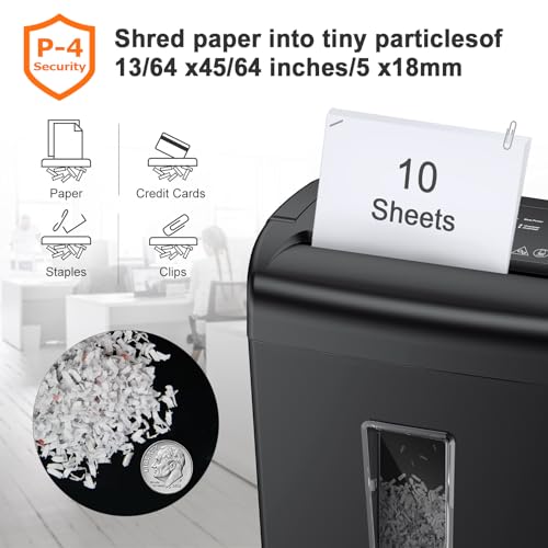 10-Sheet Cross Cut Paper Shredder K2674
