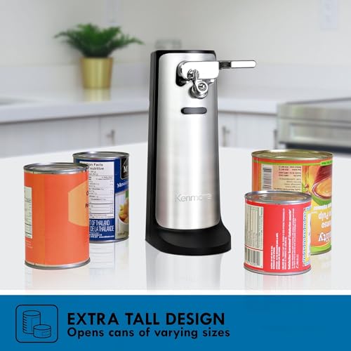 Silver & Black Electric Can Opener I85409
