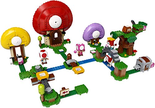 LEGO Super Mario Toad's Treasure Hunt Expansion Set 71368 Building Kit (464 Pieces) E55746