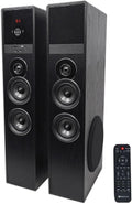 Cherry Powered Home Theater Tower Speakers 8" Sub Bluetooth USB H501808