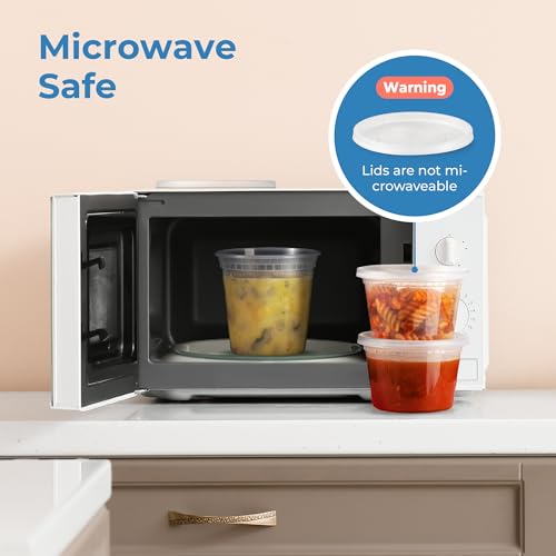 24 Pack 32 oz Deli Containers with Lids L285606