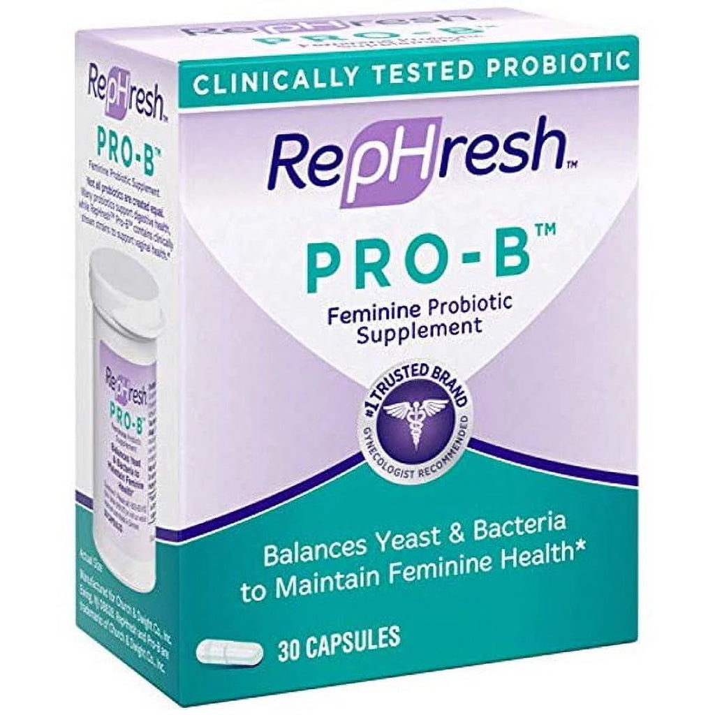 Probiotic Feminine Supplement Capsules, 30 Ea B922