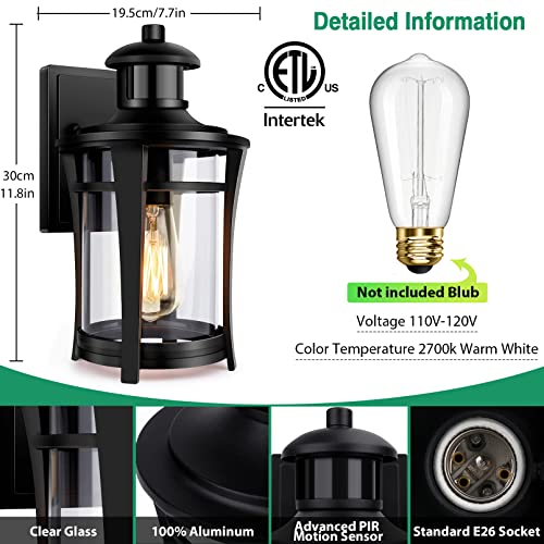 Bronze Dusk to Dawn Outdoor Wall Light Fixtures G36267