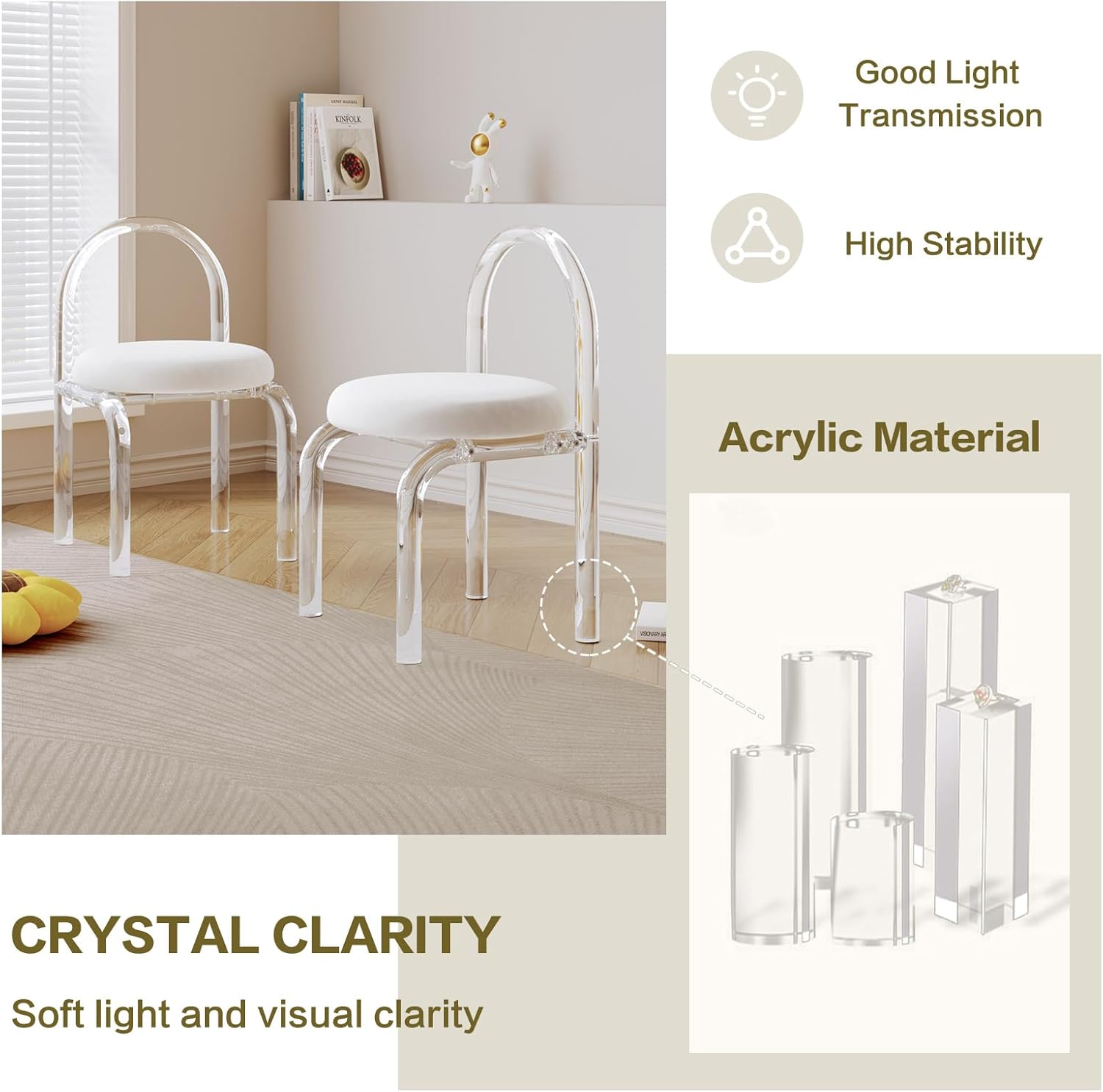 Clear Acrylic Chair F159