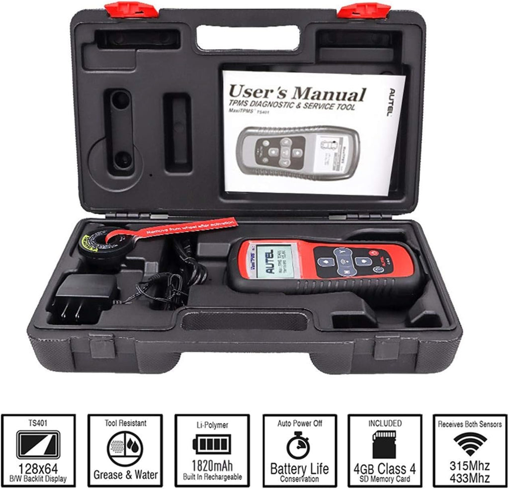 TPMS Relearn Tool for Sensor Activation Program 433/315 X115