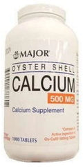 500 mg Calcium Tablets, 1000 Count V862672