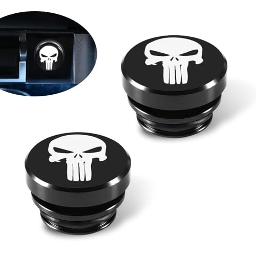 2 PCS Car Metal Cigarette Lighter Cover with Rubber Ring V59367