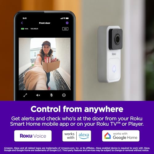 Wired Video Doorbell & Chime with 1080p HD Night Vision Y819
