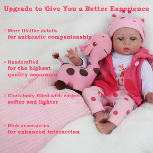 22 inches Realistic Soft Vinyl Baby Dolls Q893847