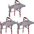 Folding Walker Tray with Two Cup Holders, 16 x 11.8 (Pack of 3) C1666