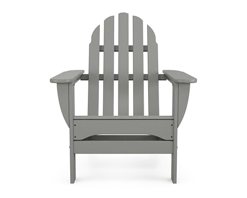 Polyethylene Outdoor Adirondack Chair and Outdoor Side Table L67116