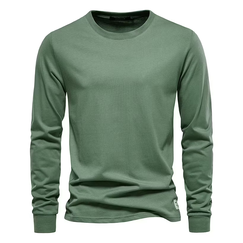 Essential Cotton Long-Sleeve T-Shirt