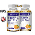 (2 PACK) Vitamin C with Zinc Supplement Capsules, 240 Veggie Capsules B672