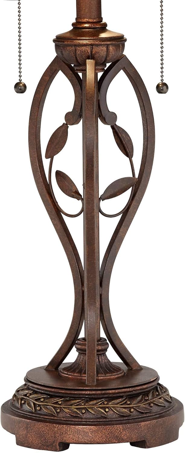 Bronze Stained Glass Table Lamp M545