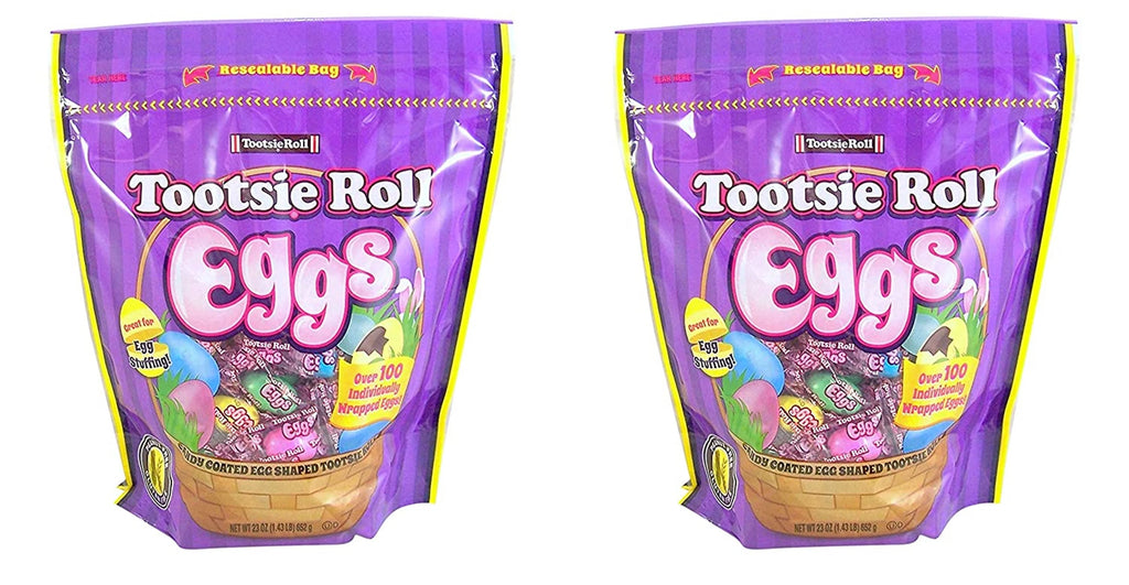 Tootsie Roll Eggs, Pack of 2, 23 Ounces per Bag X216851