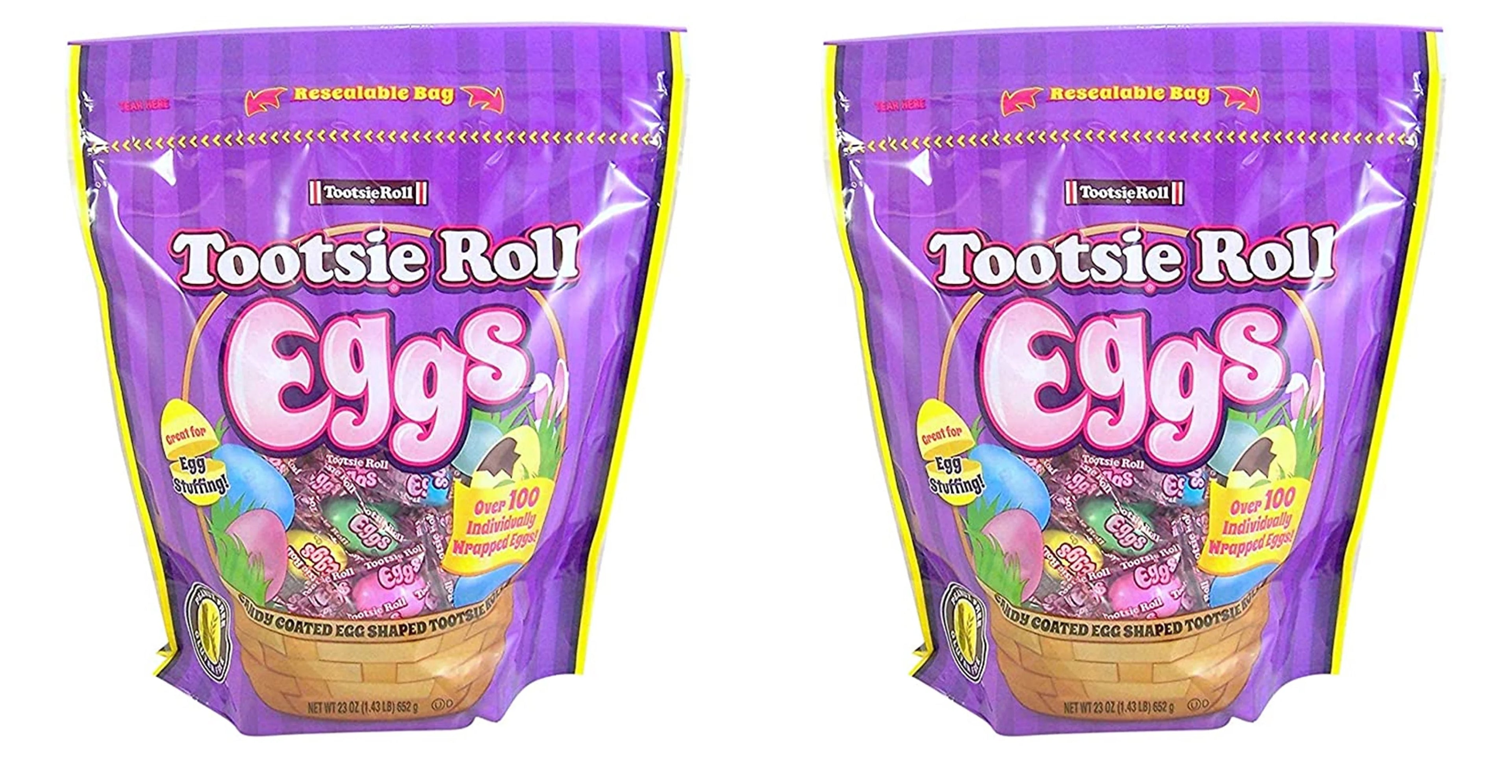 Tootsie Roll Eggs, Pack of 2, 23 Ounces per Bag X216851